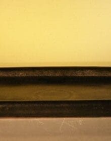 Black Ceramic Humidity/Drip Bonsai Tray - Rectangle 10.75 x 8 x 1 OD 10.25 x 7.5 x 1 ID