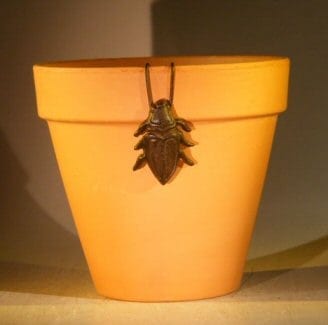Cast Iron Hanging Garden Pot Decoration - Cricket 2.0 Wide x 2.75 High