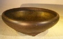 Round Mica Bonsai Pot - 10.5 x 3.5