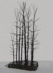 Wire Bonsai Tree Sculpture For Sale - Forest Scene