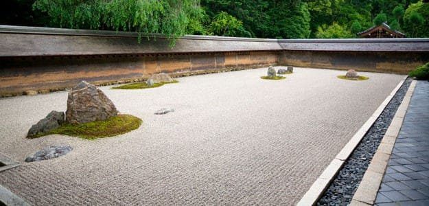 japanese rock gardens